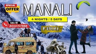 Manali Tour Package 