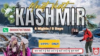 Kashmir Low Budget Trip 2026