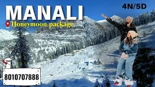 Manali Honeymoon Tour package 
