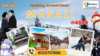 Manali Tour Packages 