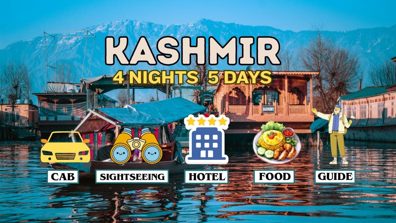 Magical Kashmir Getaway: 4N 5D Scenic Tour with Houseboat Experience - Main