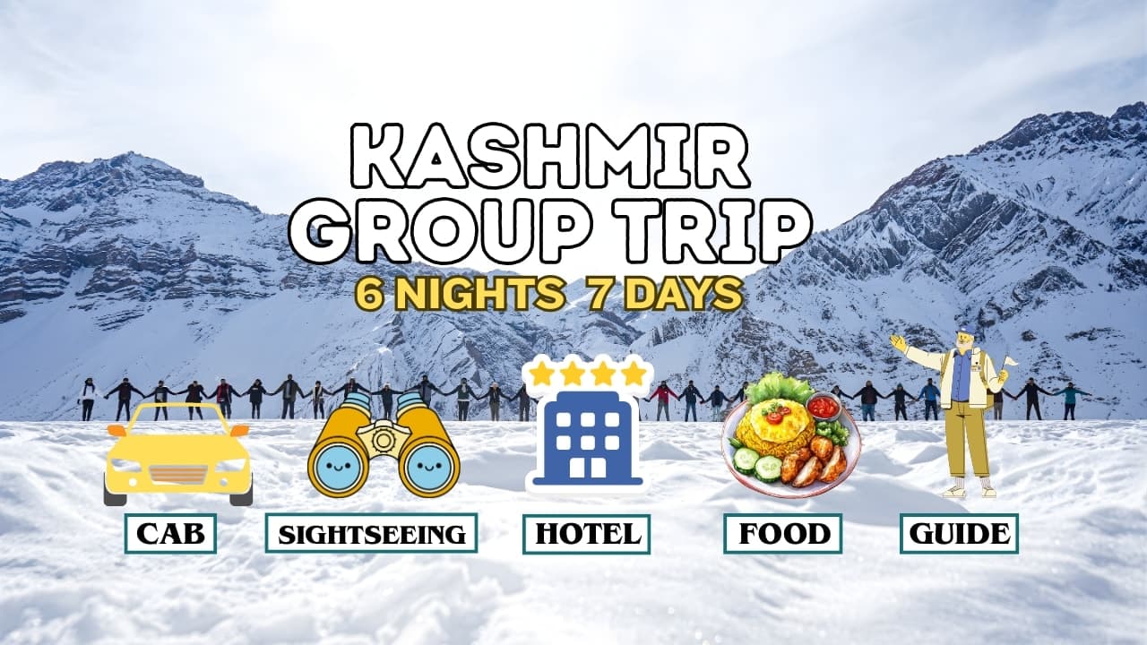 Kashmir Group Tour from Mumbai – 6 Nights 7 Days Itinerary with Shikara Ride & Scenic Valleys - Main