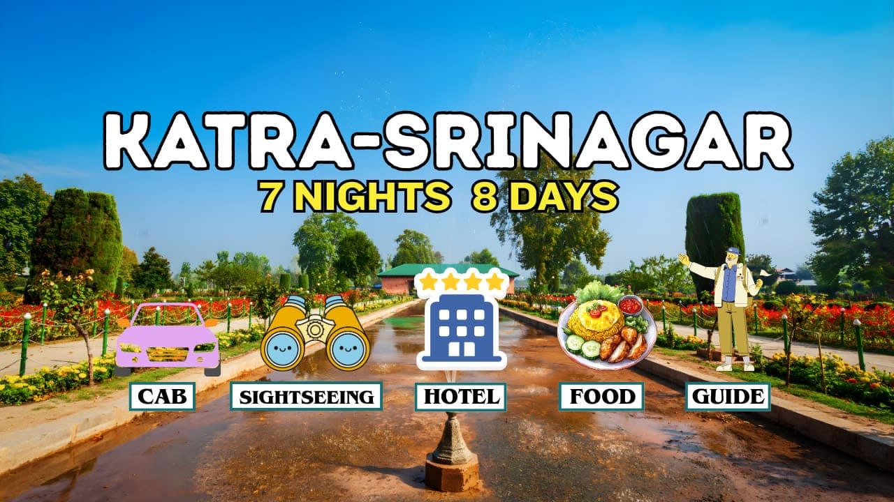 Jammu Katra Srinagar Honeymoon Package – 6N/7D Romantic Escape - Main