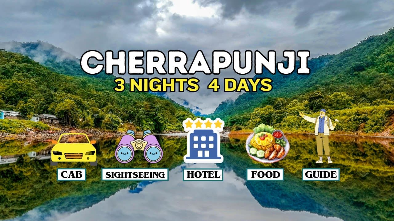 Cherrapunji Tour Package – 3 Nights 4 Days - Main