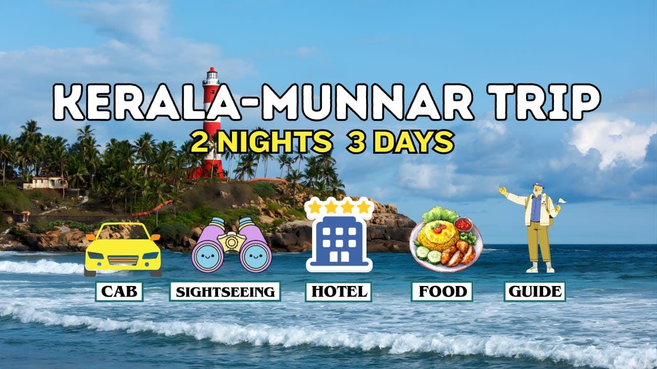 Kerala Munnar Tour Packages | Misty Hills & Calm Backwaters - Main