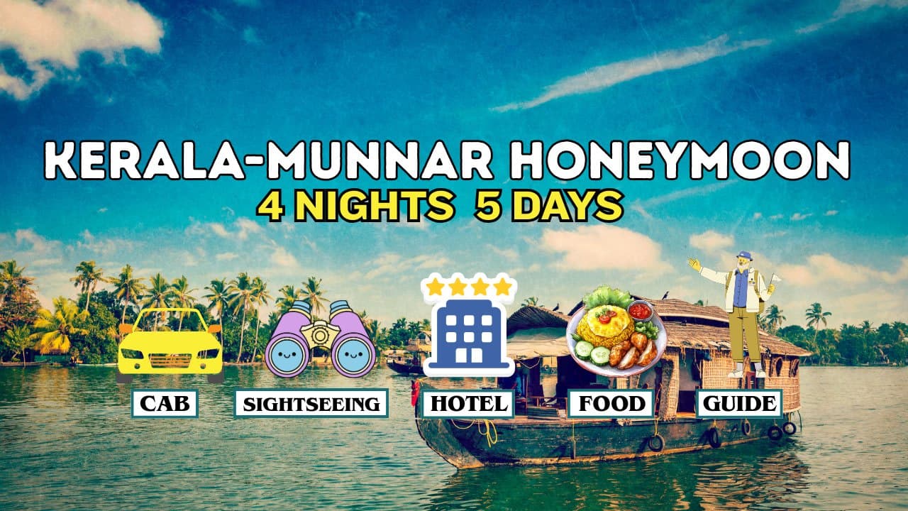 Whispers of Romance: Kerala Munnar Honeymoon Packages with Alleppey Retreat Highlights - Main