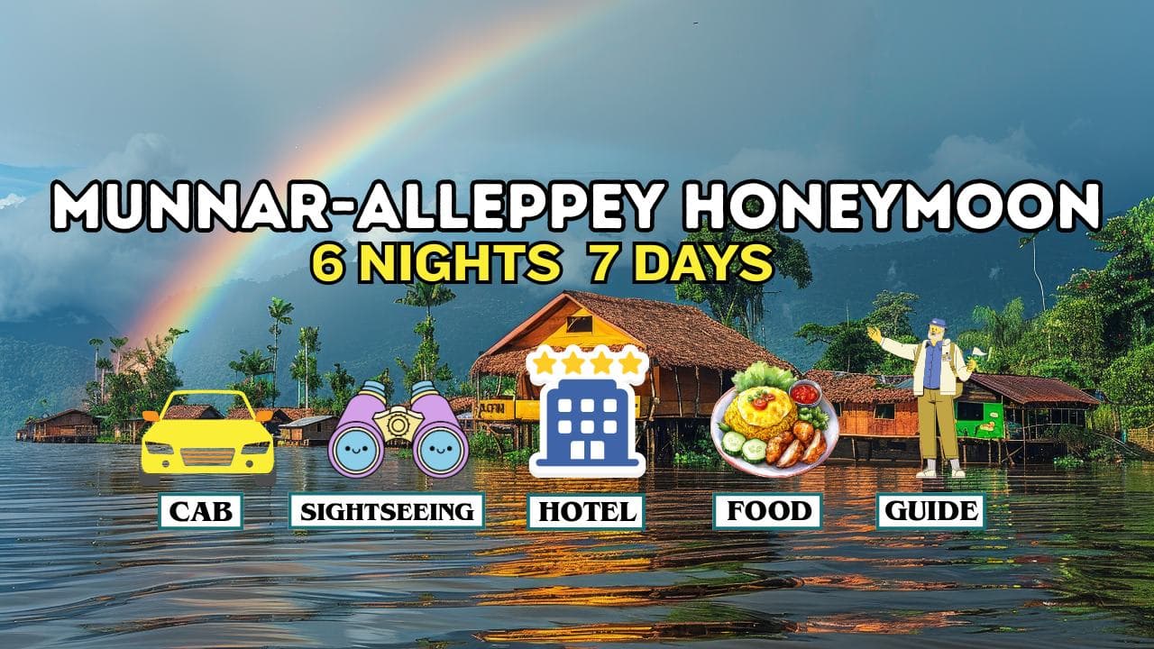 Munnar Alleppey Honeymoon Packages: A Romantic Getaway in the Hills and Backwaters - Main