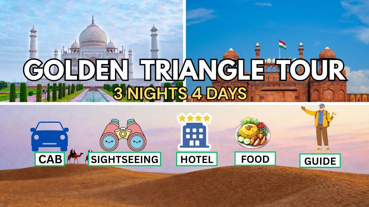 Golden Triangle Tour By Car 3 Nights 4 Days - Main