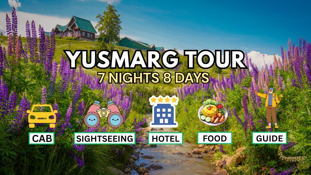 Kashmir Yusmarg Tour Package For 7 Nights 8 Days - Main