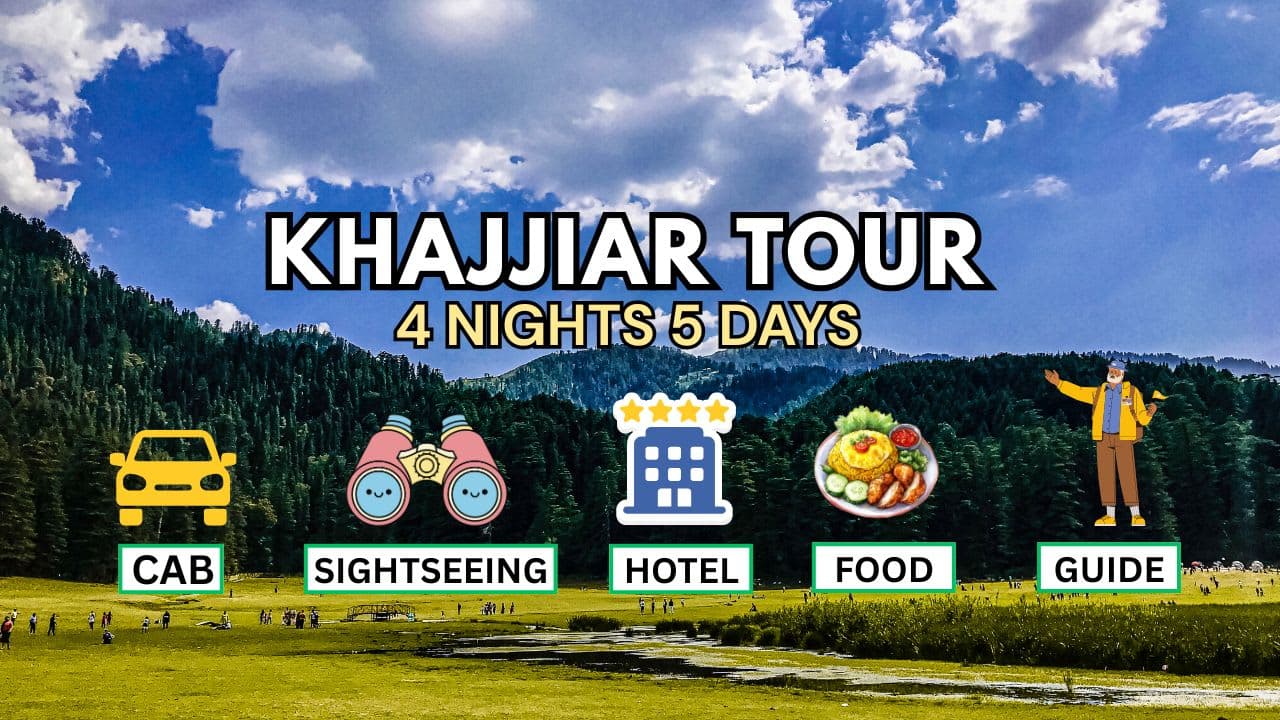 Khajjiar Tour Package - Pathankot, Dalhousie, Khajjiar - Main