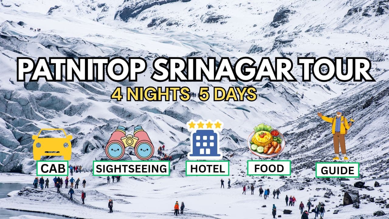 Patnitop Srinagar Tour Package For 4 NIghts 5 Days - Main