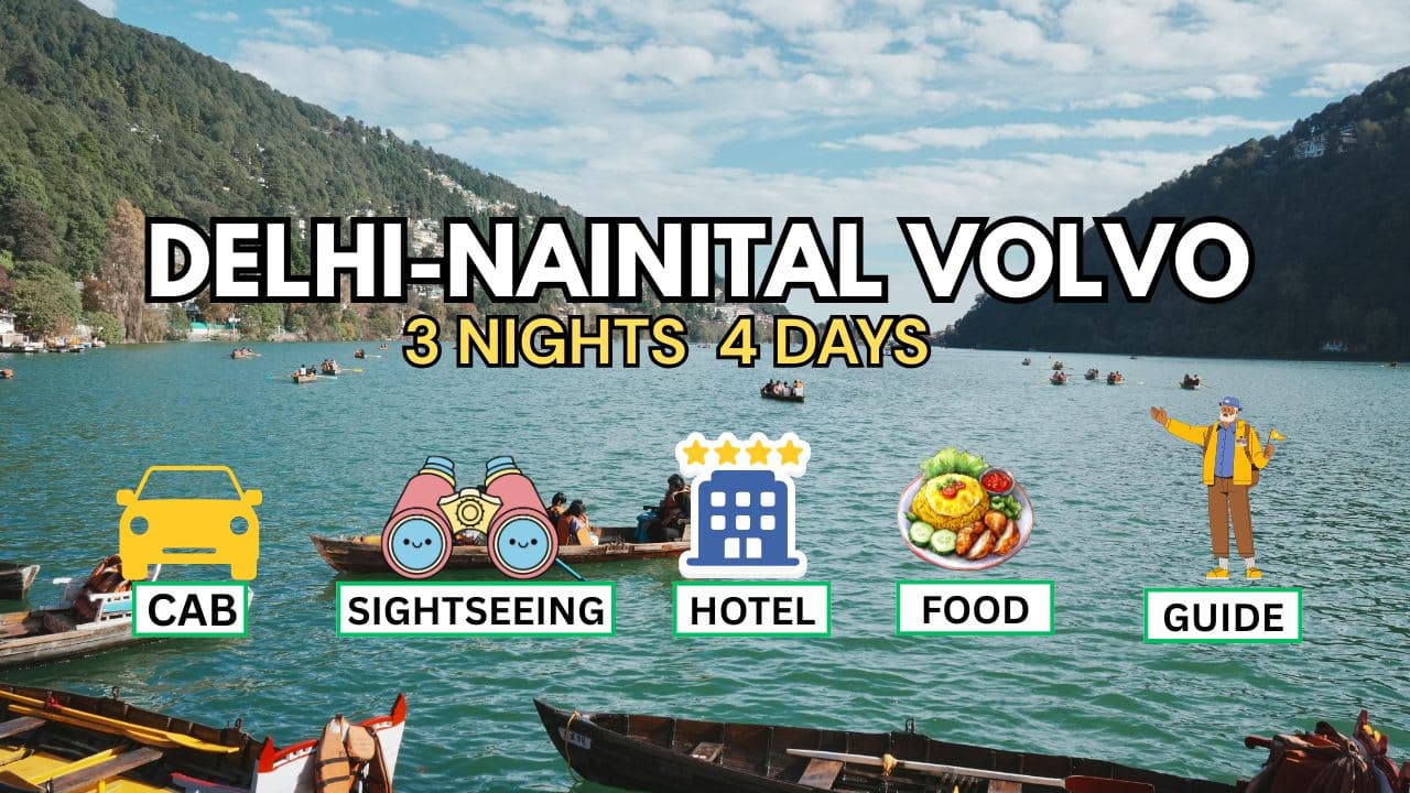 Delhi Nainital Volvo Package For 3 Nights 4 Days - Main