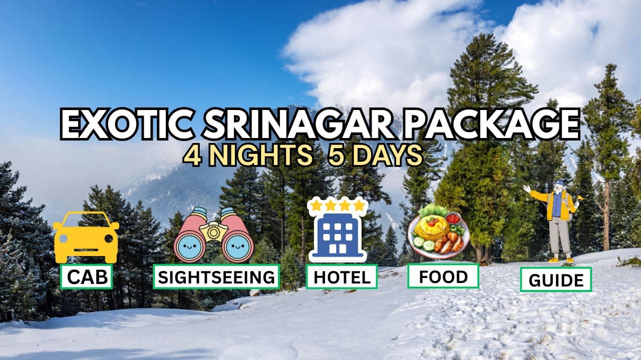 Exotic Srinagar Package For 5 Nights 6 Days - Main